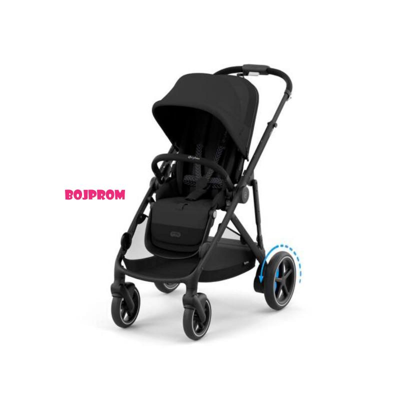 CYBEX KOLICA E-GAZELLE S BLK BP MOON BLACK 524000517 