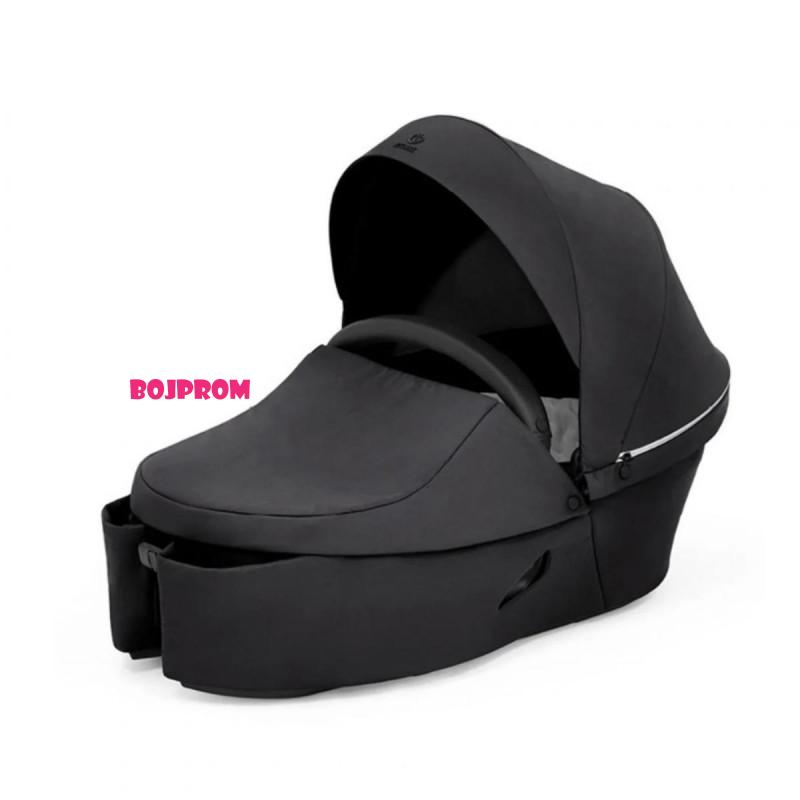 STOKKE XPLORY KOLICA RICH BLACK I  GRATIS KORPA RICH BLACK 