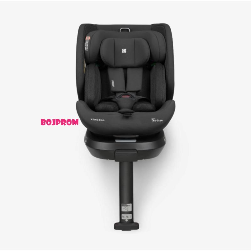 KIKKA BOO AUTOSJEDALICA I-ORBIT I-SIZE BLACK 2025 31002100085 