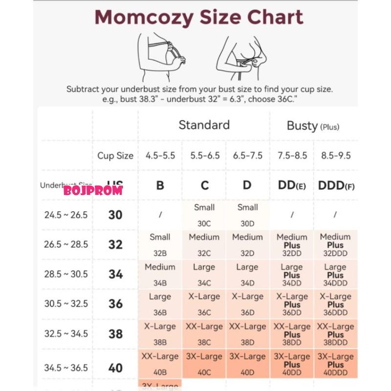 MOMCOZY GRUDNJAK ZA DOJENJE FLORAL NURSING SKIN L FB046-SK11XL-B YN46 