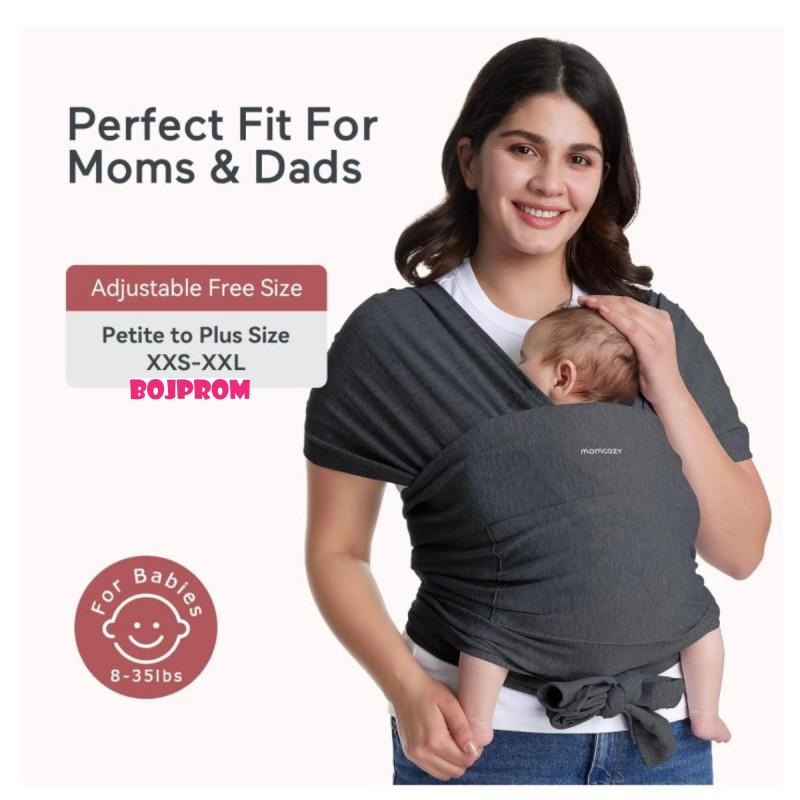 MOMCOZY KENGUR NOSILJKA GREY CR001-GR00NB-A M20SSCJ01 