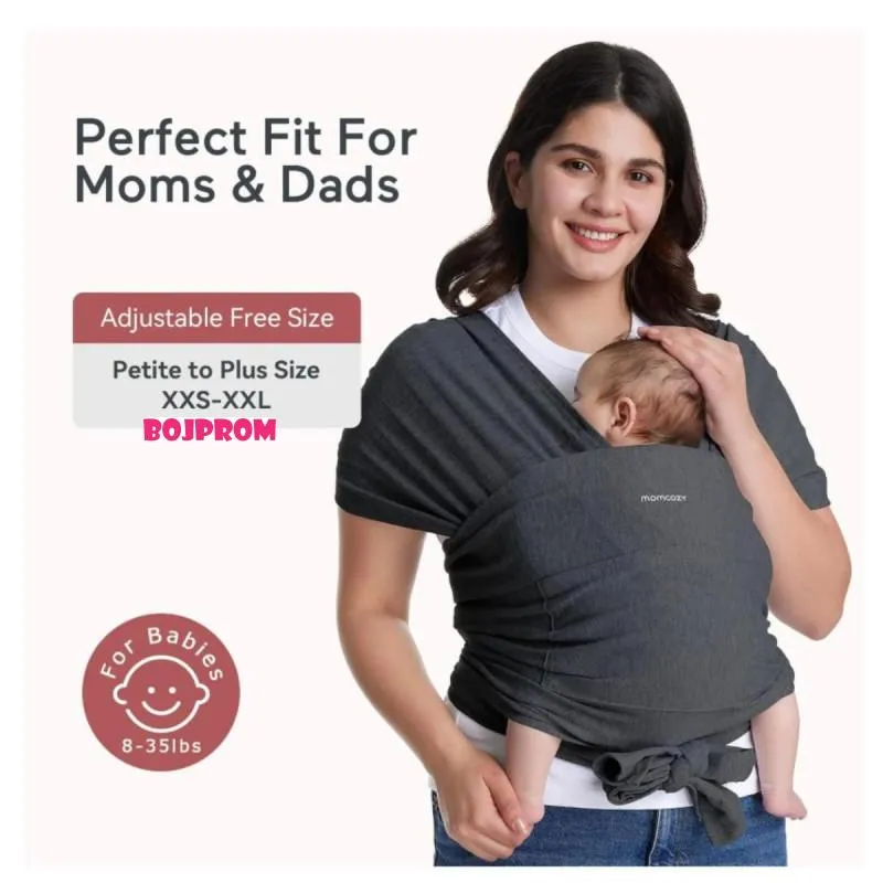 MOMCOZY KENGUR NOSILJKA GREY CR001-GR00NB-A M20SSCJ01 