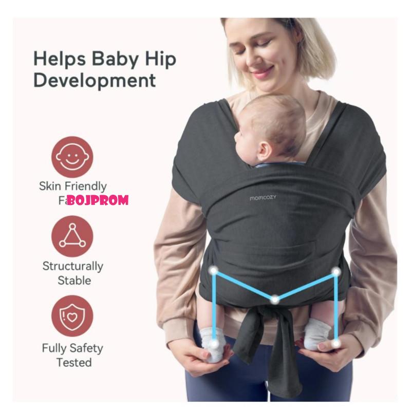 MOMCOZY KENGUR NOSILJKA GREY CR001-GR00NB-A M20SSCJ01 