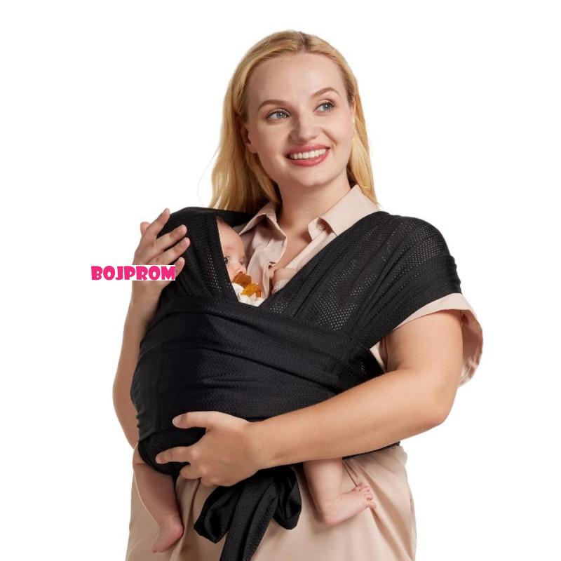 MOMCOZY KENGUR NOSILJKA BLACK CR001-BL00NB-A M20SSCJ01 