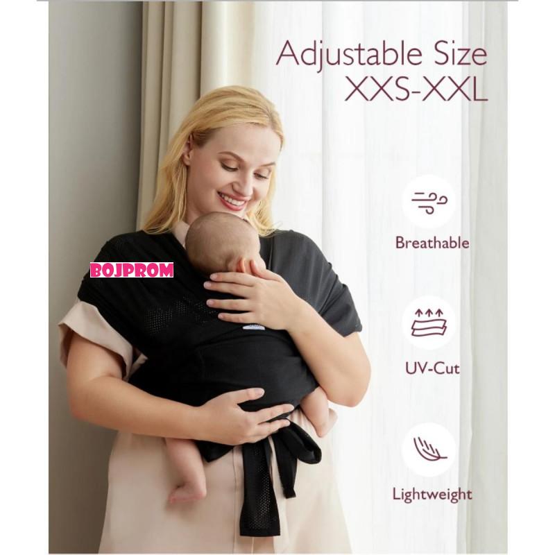 MOMCOZY KENGUR NOSILJKA BLACK CR001-BL00NB-A M20SSCJ01 