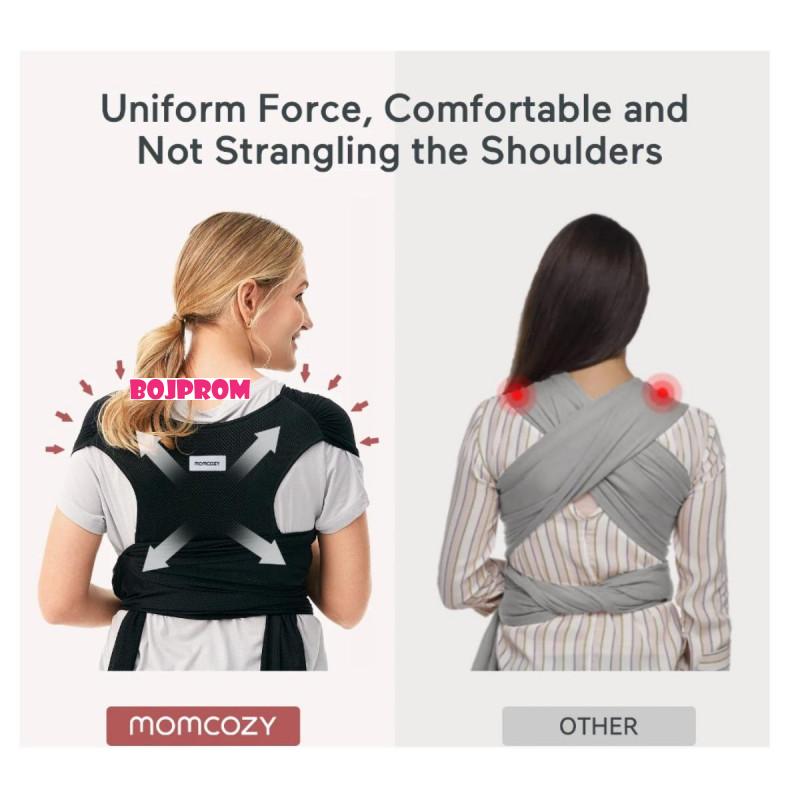 MOMCOZY KENGUR NOSILJKA BLACK CR001-BL00NB-A M20SSCJ01 