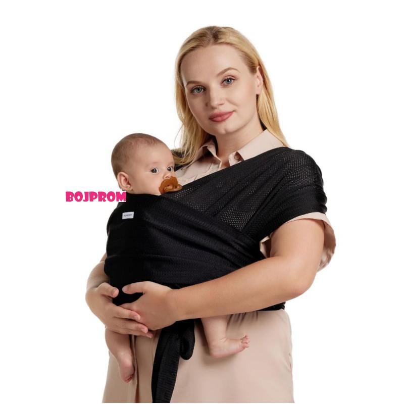 MOMCOZY KENGUR NOSILJKA BLACK CR001-BL00NB-A M20SSCJ01 