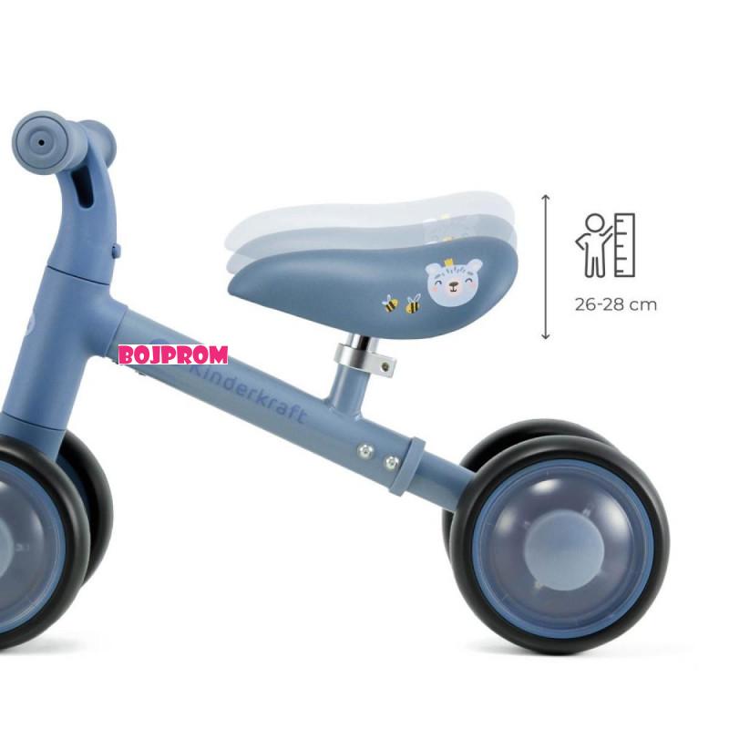 KINDERKRAFT BICIKL CUTIE FLASH BLUE 49627 