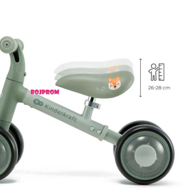 KINDERKRAFT BICIKL CUTIE FLASH GREEN 49628 