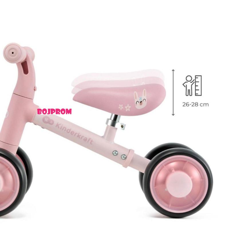 KINDERKRAFT BICIKL CUTIE FLASH PINK 49629 