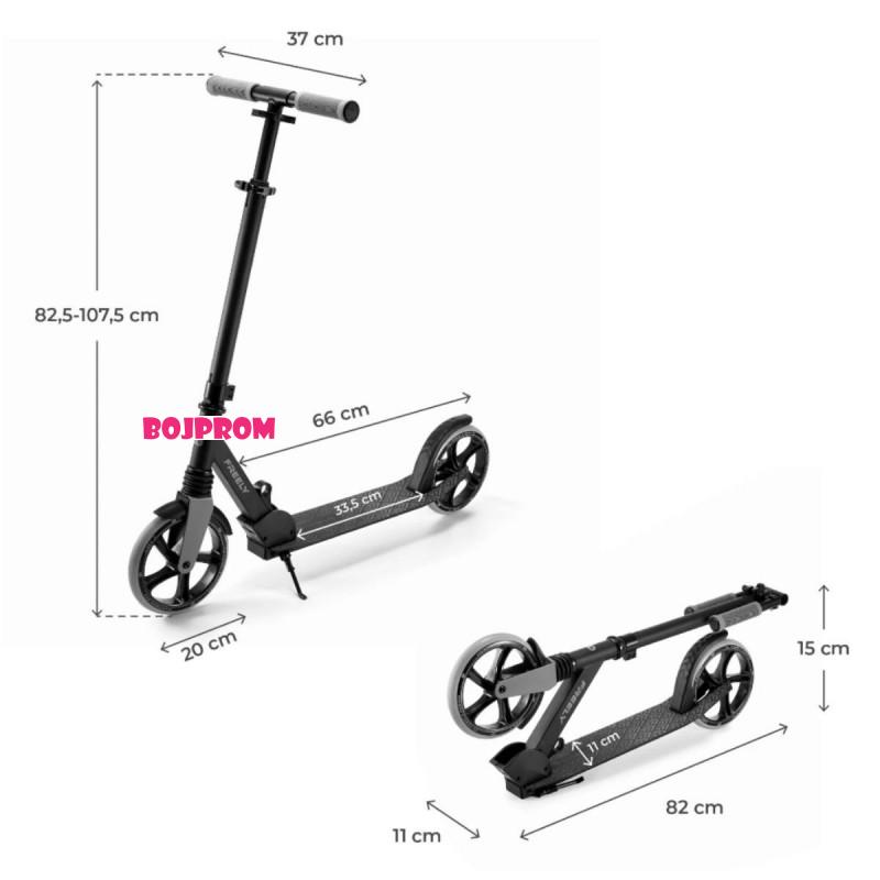 KINDERKRAFT TROTINET FREELY BLACK 49624 