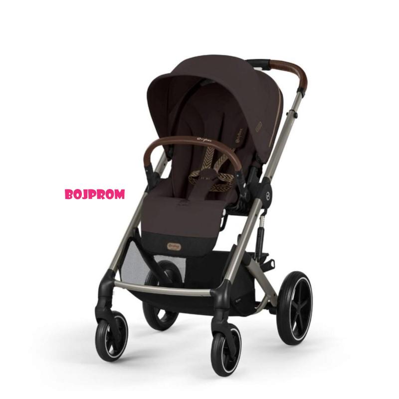 CYBEX BALIOS KOLICA S LUX TPE B CHOCOLATE BROWN 525000113 