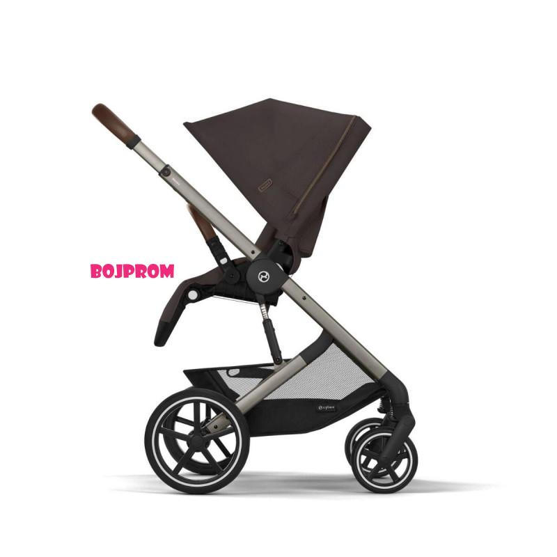 CYBEX KOLICA BALIOS 3U1 CHOCOLATE(KOLICA,KORPA I AUTOSJEDALICA CLOUD G I-SIZE PLUS MAGIC BLACK) 