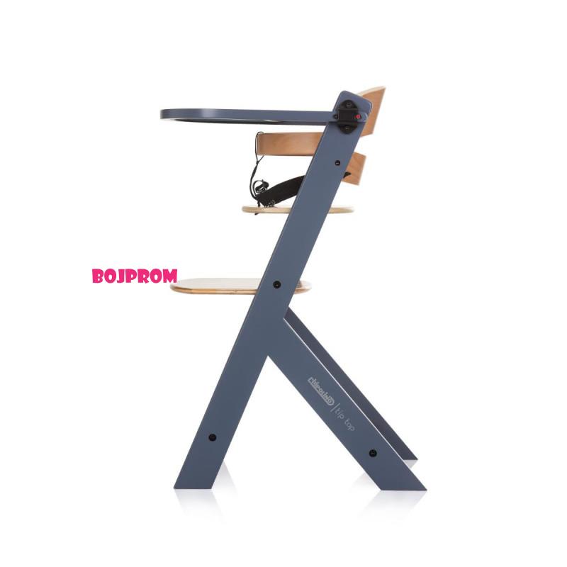 CHIPOLINO STOLICA ZA HRANJENJE TIP TOP GRAPHITE STHTT0243GT 