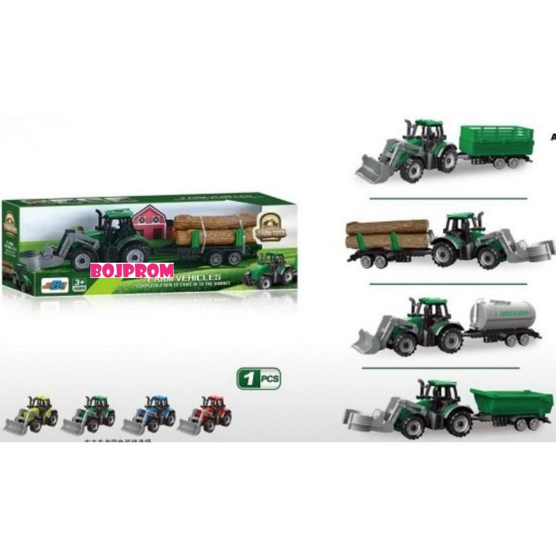 CROCO_TOYS TRAKTOR SET TAW07198 