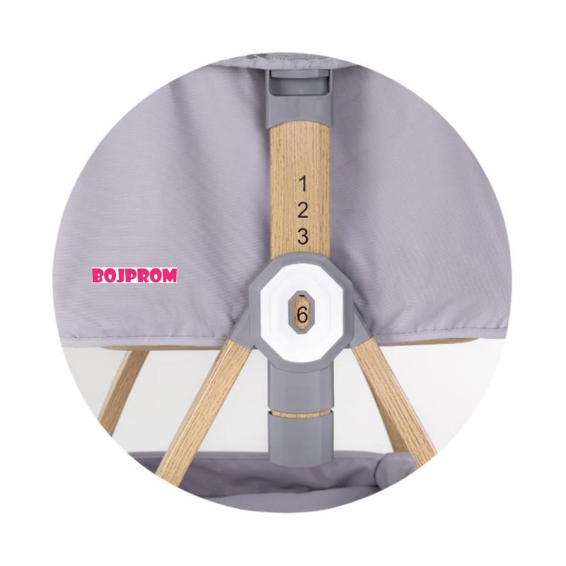 CHIPOLINO KOLIJEVKA CHARISMA PLATINUM/WOOD+WHEELS KOSCA0262PL 