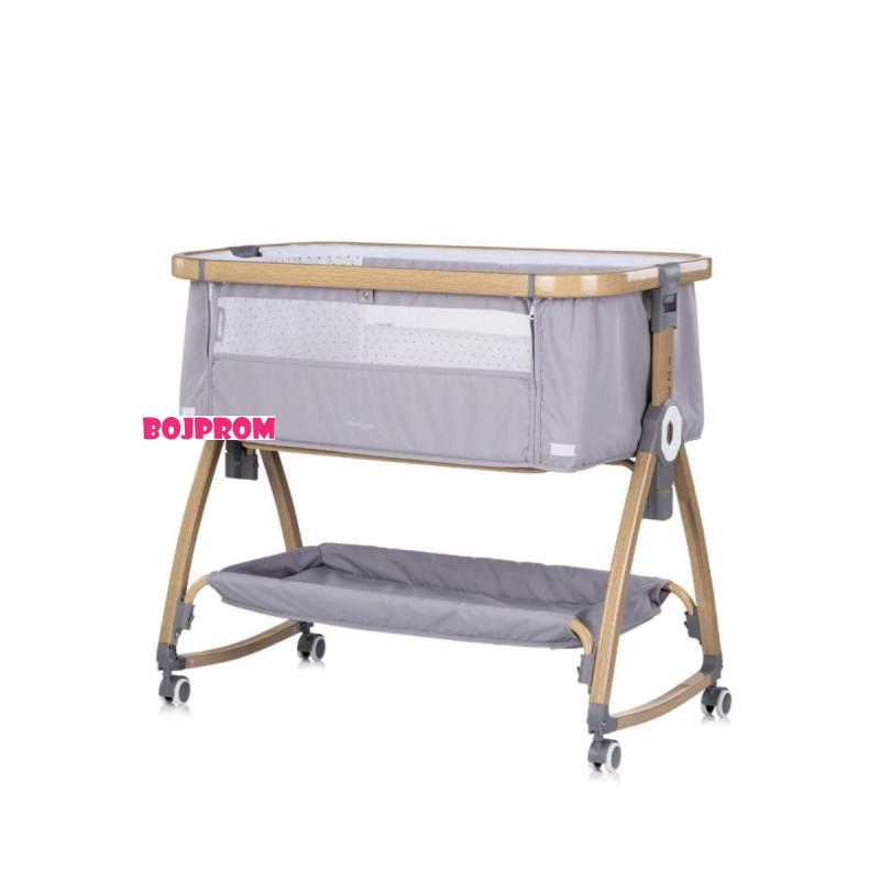 CHIPOLINO KOLIJEVKA CHARISMA PLATINUM/WOOD+WHEELS KOSCA0262PL 