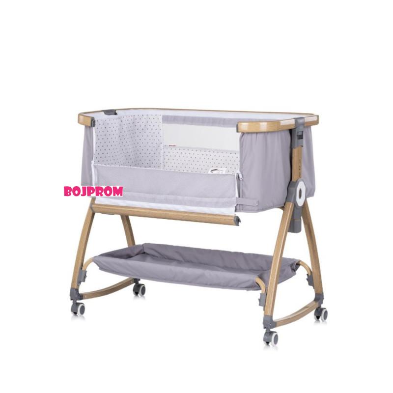 CHIPOLINO KOLIJEVKA CHARISMA PLATINUM/WOOD+WHEELS KOSCA0262PL 