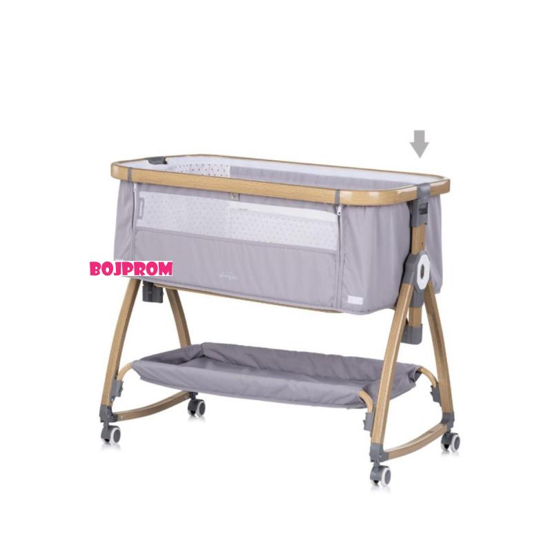 CHIPOLINO KOLIJEVKA CHARISMA PLATINUM/WOOD+WHEELS KOSCA0262PL 