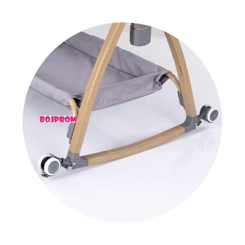 CHIPOLINO KOLIJEVKA CHARISMA PLATINUM/WOOD+WHEELS KOSCA0262PL 