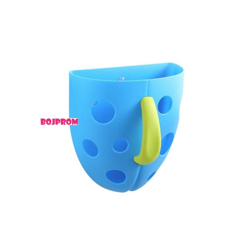 CHIPOLINO KADA NOEMI BLUE SA STALKOM I DODATAK ZA KUPANJE BLUE I POSUDA ZA POLIJEVANJE LITTLE FISH YELLOW 