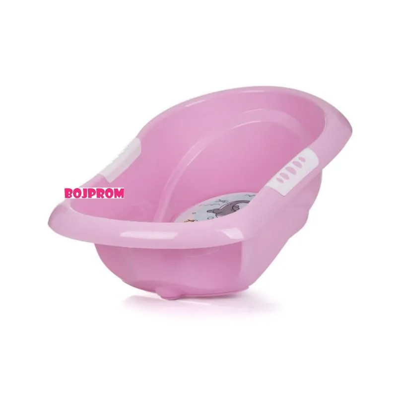 CHIPOLINO KADA NOEMI PINK SA STALKOM I DODATAK ZA KUPANJE PINK I POSUDA ZA POLIJEVANJE LITTLE FISH PINK 