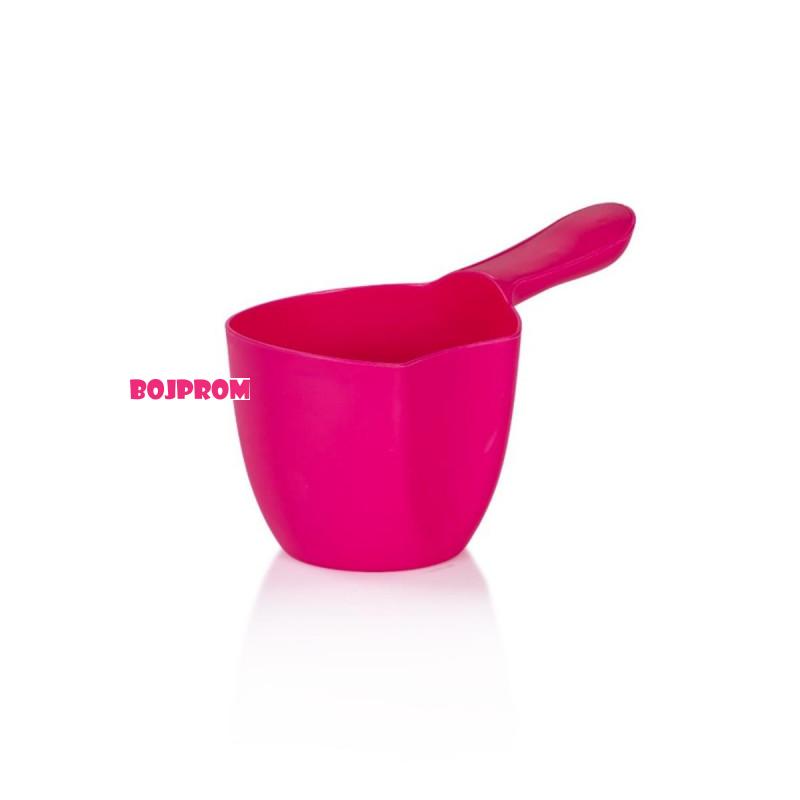 CHIPOLINO KADA NOEMI PINK SA STALKOM I DODATAK ZA KUPANJE PINK I POSUDA ZA POLIJEVANJE LITTLE FISH PINK 