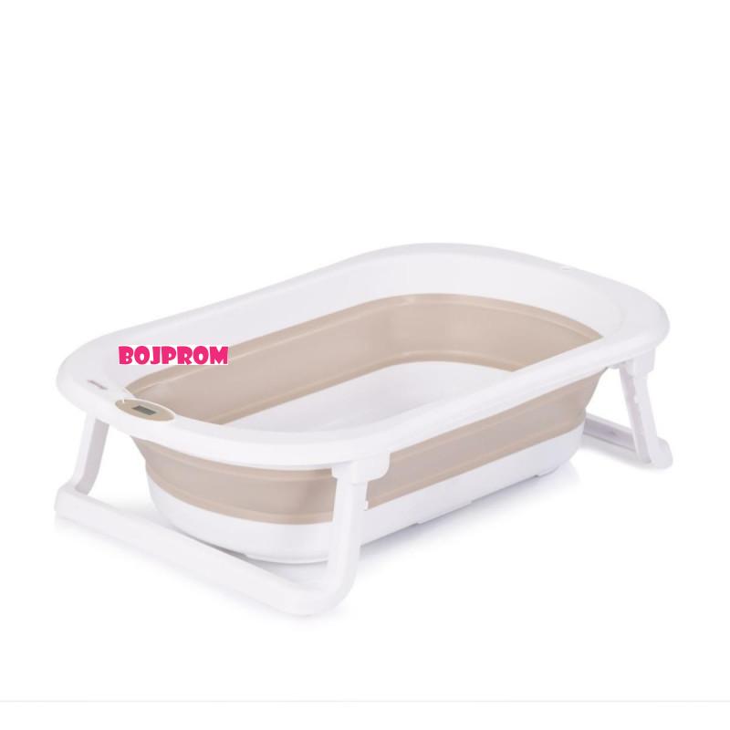 CHIPOLINO KADA SA STALKOM MALIBU BEIGE, DODATAK ZA KUPANJE GREEN I POSUDA ZA KOLIJEVANJE LITTLE FISH GREEN 