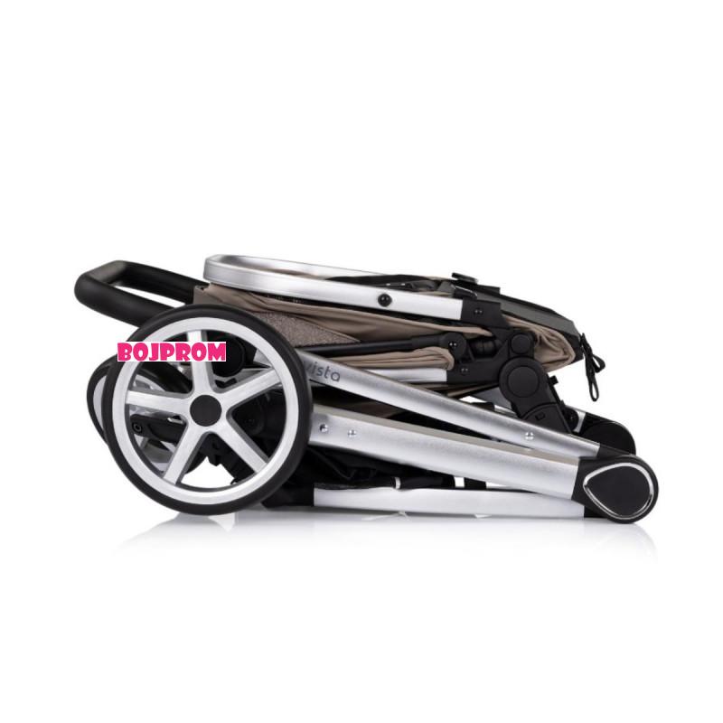 CHIPOLINO KOLICA VISTA TIRAMISU KKVS02503TR I AUTOSJEDALICA VISTA TIRAMISU STKVS02503TR 