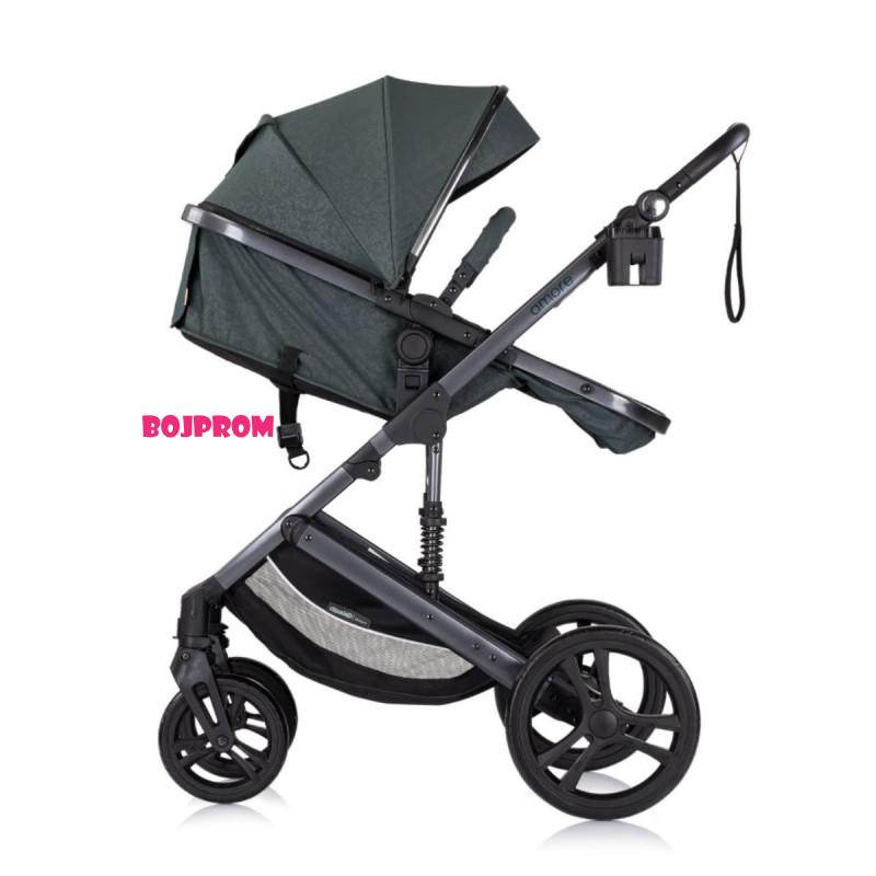 CHIPOLINO KOLICA AMORE BASIL KKAM02505BA I AUTOSJEDALICA AMORE BASIL STKAM02505BA 