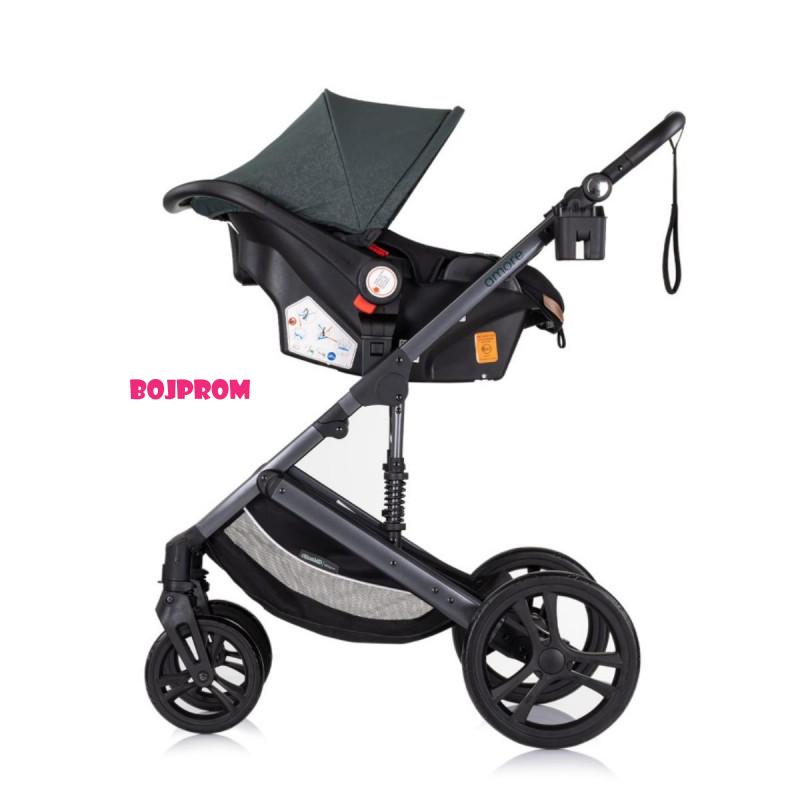 CHIPOLINO KOLICA AMORE BASIL KKAM02505BA I AUTOSJEDALICA AMORE BASIL STKAM02505BA 