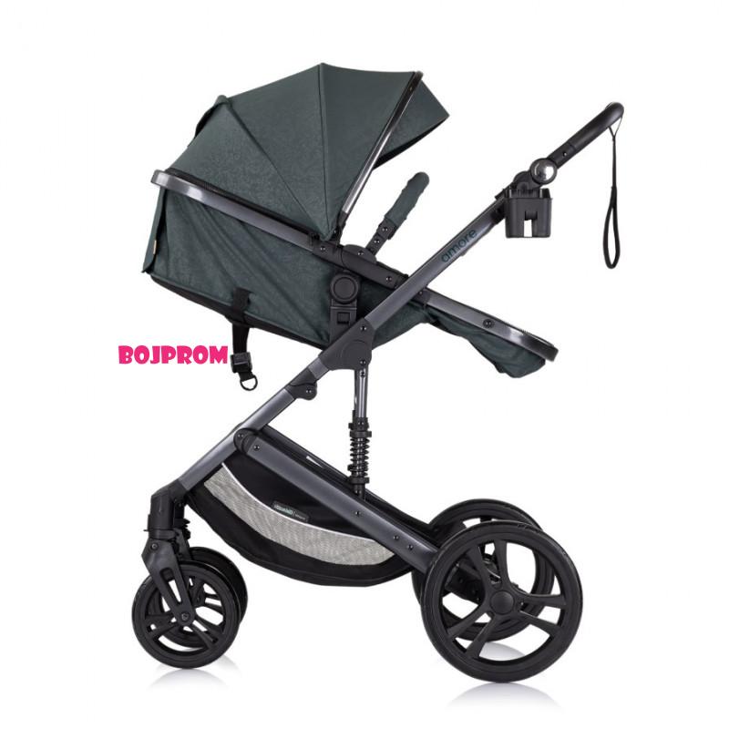 CHIPOLINO KOLICA AMORE 3U1 + BAZA ZA AUTOSJEDALICU 