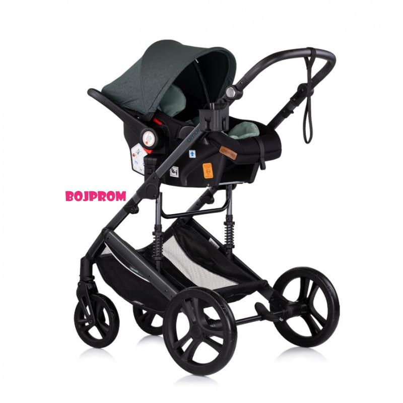 CHIPOLINO KOLICA AMORE 3U1 + BAZA ZA AUTOSJEDALICU 