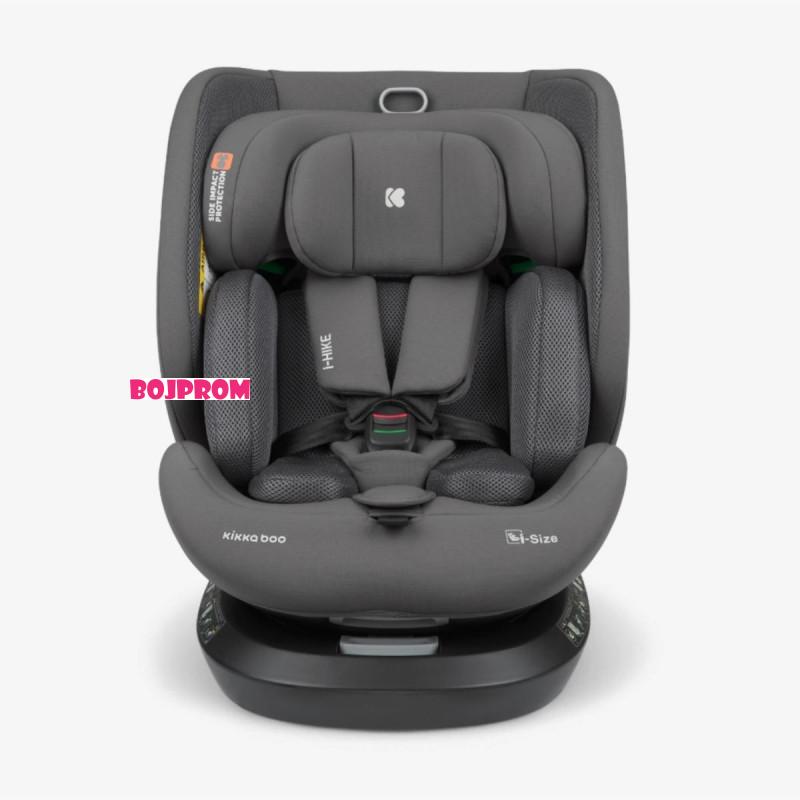 KIKKA BOO AUTOSJEDALICA I-HIKE I-SIZE DARK GREY 2025 31002100078 