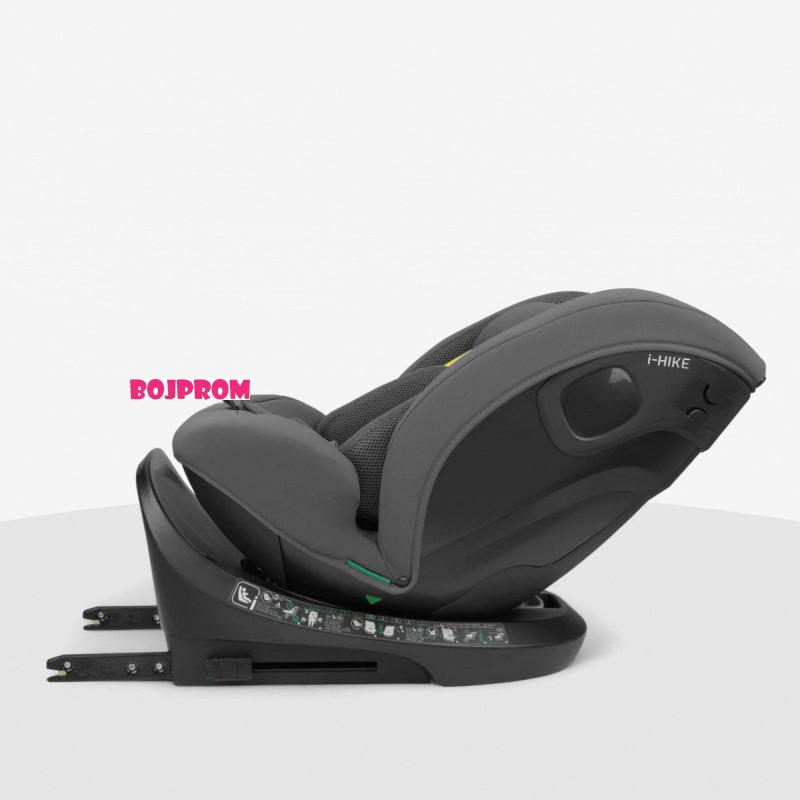 KIKKA BOO AUTOSJEDALICA I-HIKE I-SIZE DARK GREY 2025 31002100078 