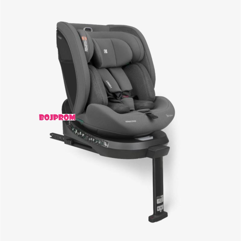 KIKKA BOO AUTOSJEDALICA I-ORBIT I-SIZE DARK GREY 2025 31002100086 