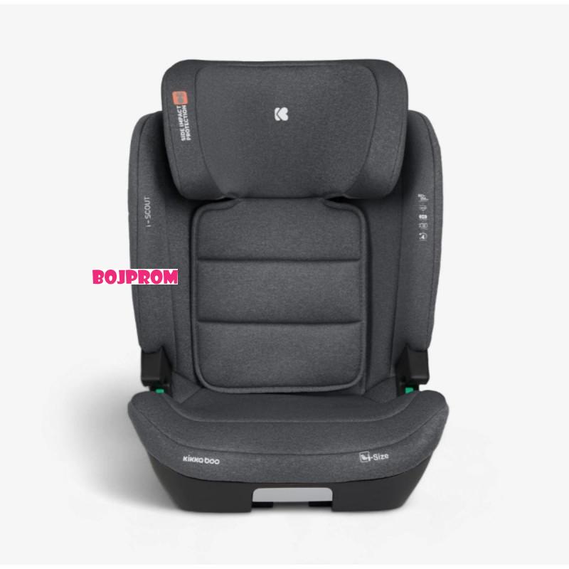KIKKA BOO AUTOSJEDALICA I-SCOUT I-SIZE DARK GREY 41002150020 