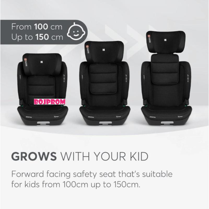 KIKKA BOO AUTOSJEDALICA I-SCOUT I-SIZE DARK GREY 41002150020 