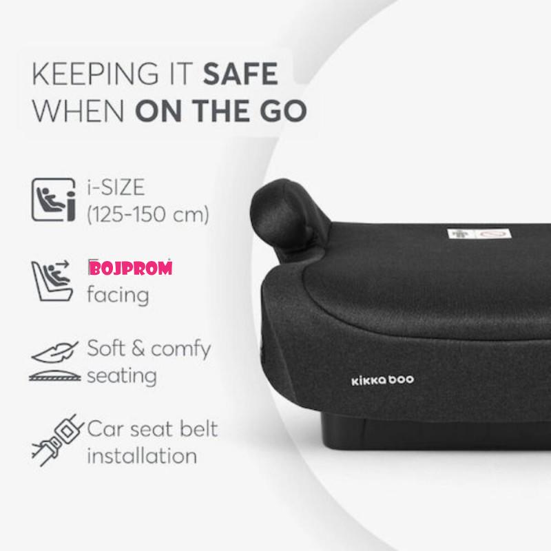 KIKKA BOO AUTOSJEDALICA I-GO I-SIZE BLACK 41002160011 