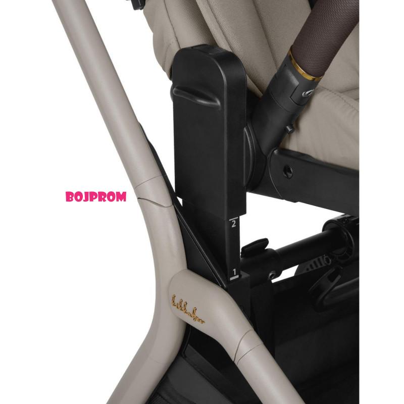 KIKKA BOO KOLICA GOYA 3U1 PLATINUM CHAMPAGNE I SJEDALICA I-CLASS I-SIZE NOIR 