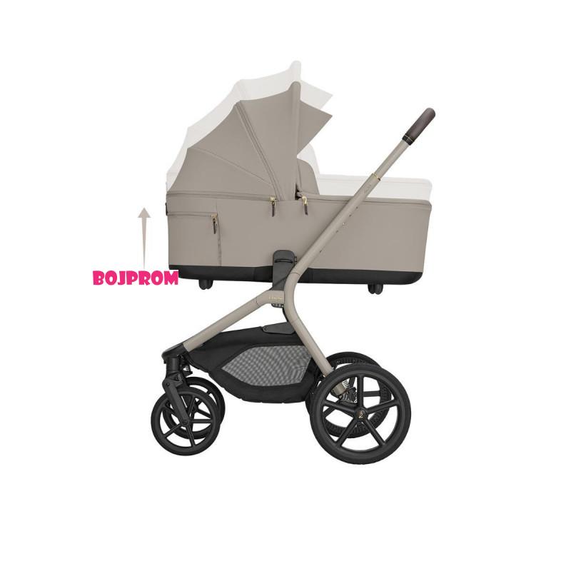 KIKKA BOO KOLICA GOYA 3U1 PLATINUM CHAMPAGNE I SJEDALICA I-CLASS I-SIZE NOIR 