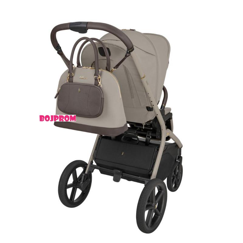 KIKKA BOO KOLICA GOYA 3U1 PLATINUM CHAMPAGNE I SJEDALICA I-CLASS I-SIZE NOIR 