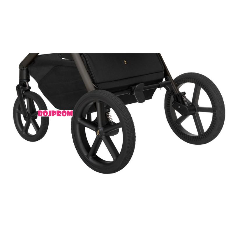 KIKKA BOO KOLICA GOYA 3U1 MOCCA I SJEDALICA I-CLASS I-SIZE NOIR 