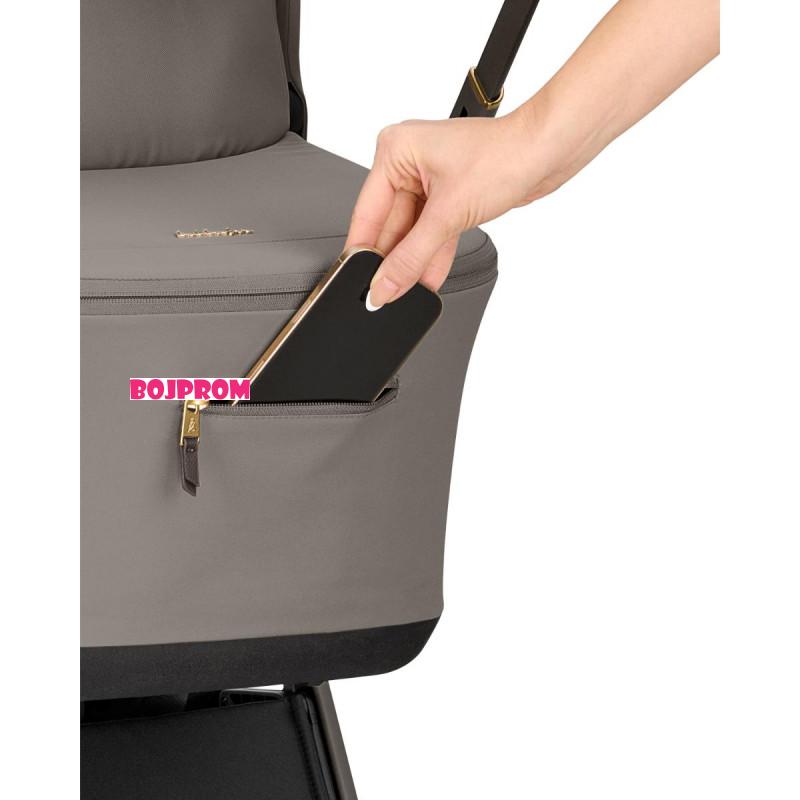 KIKKA BOO KOLICA GOYA 3U1 MOCCA I SJEDALICA I-CLASS I-SIZE NOIR 