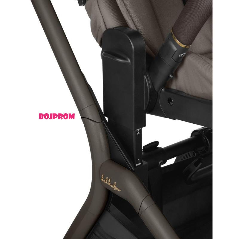 KIKKA BOO KOLICA GOYA 3U1 MOCCA I SJEDALICA I-CLASS I-SIZE NOIR 