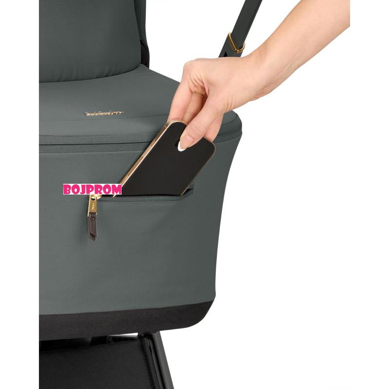 KIKKA BOO KOLICA GOYA 3U1 PLATINUM OLIVE I SJEDALICA I-CLASS I-SIZE NOIR 