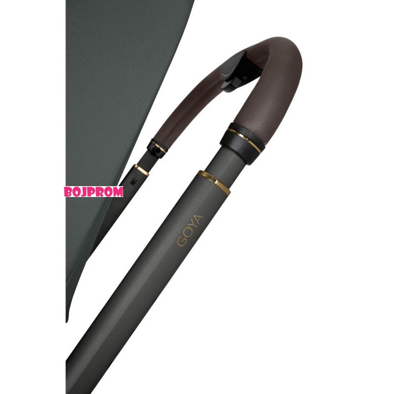 KIKKA BOO KOLICA GOYA 3U1 PLATINUM OLIVE I SJEDALICA I-CLASS I-SIZE NOIR 