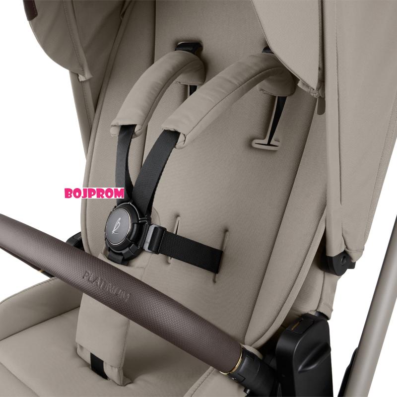 KIKKA BOO KOLICA GOYA 3U1 PLATINUM CHAMPAGNE I SJEDALICA I-CLASS I-SIZE NOIR I BAZA I-CLASS 360 