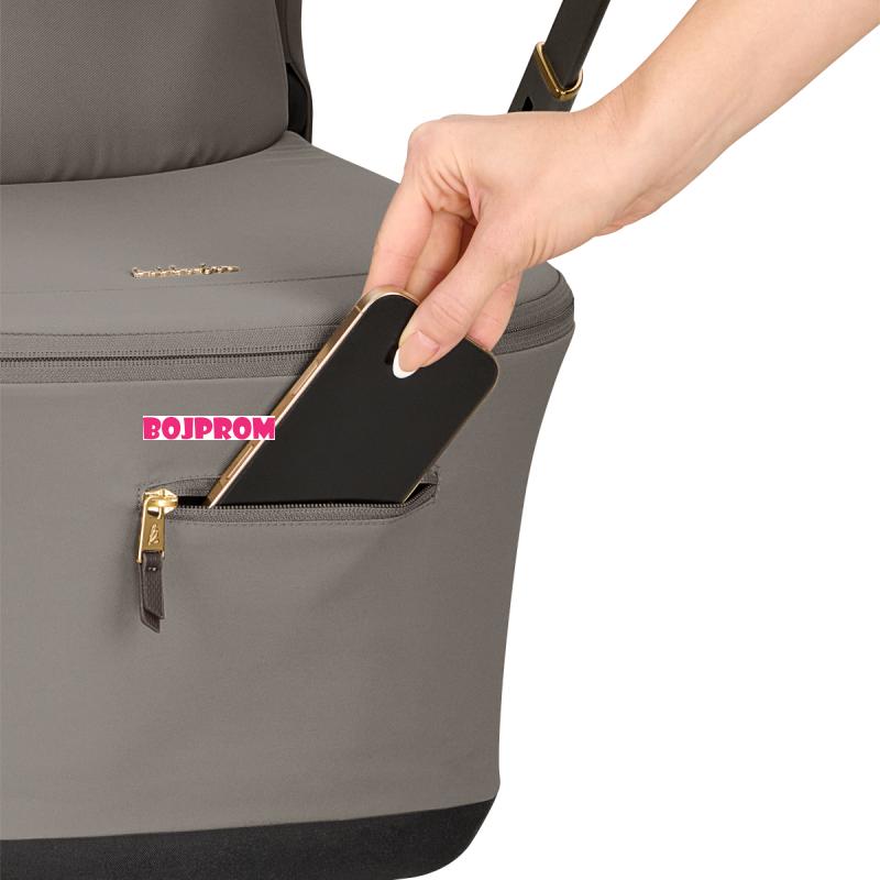 KIKKA BOO KOLICA GOYA 3U1 MOCCA I SJEDALICA I-CLASS I-SIZE NOIR I BAZA I-CLASS 360 