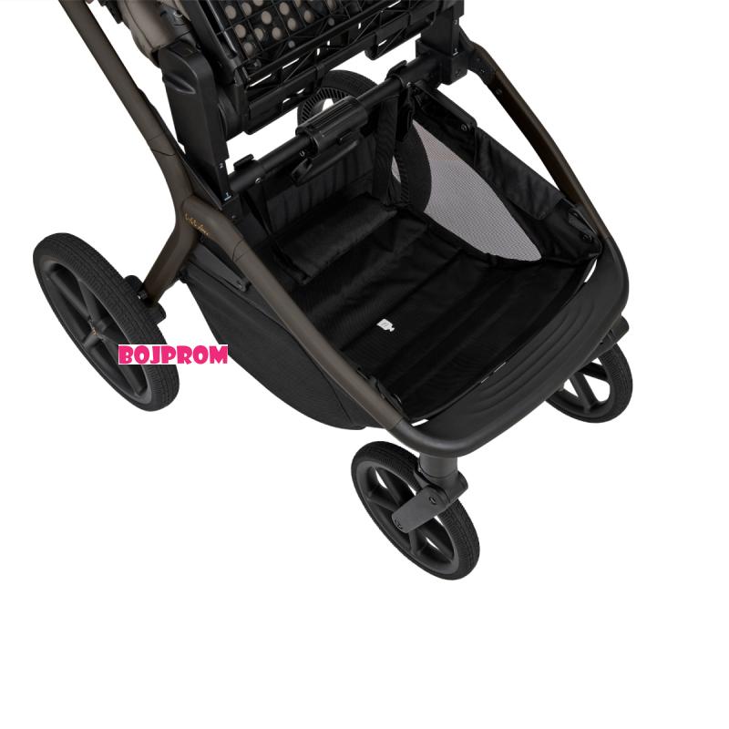 KIKKA BOO KOLICA GOYA 3U1 MOCCA I SJEDALICA I-CLASS I-SIZE NOIR I BAZA I-CLASS 360 